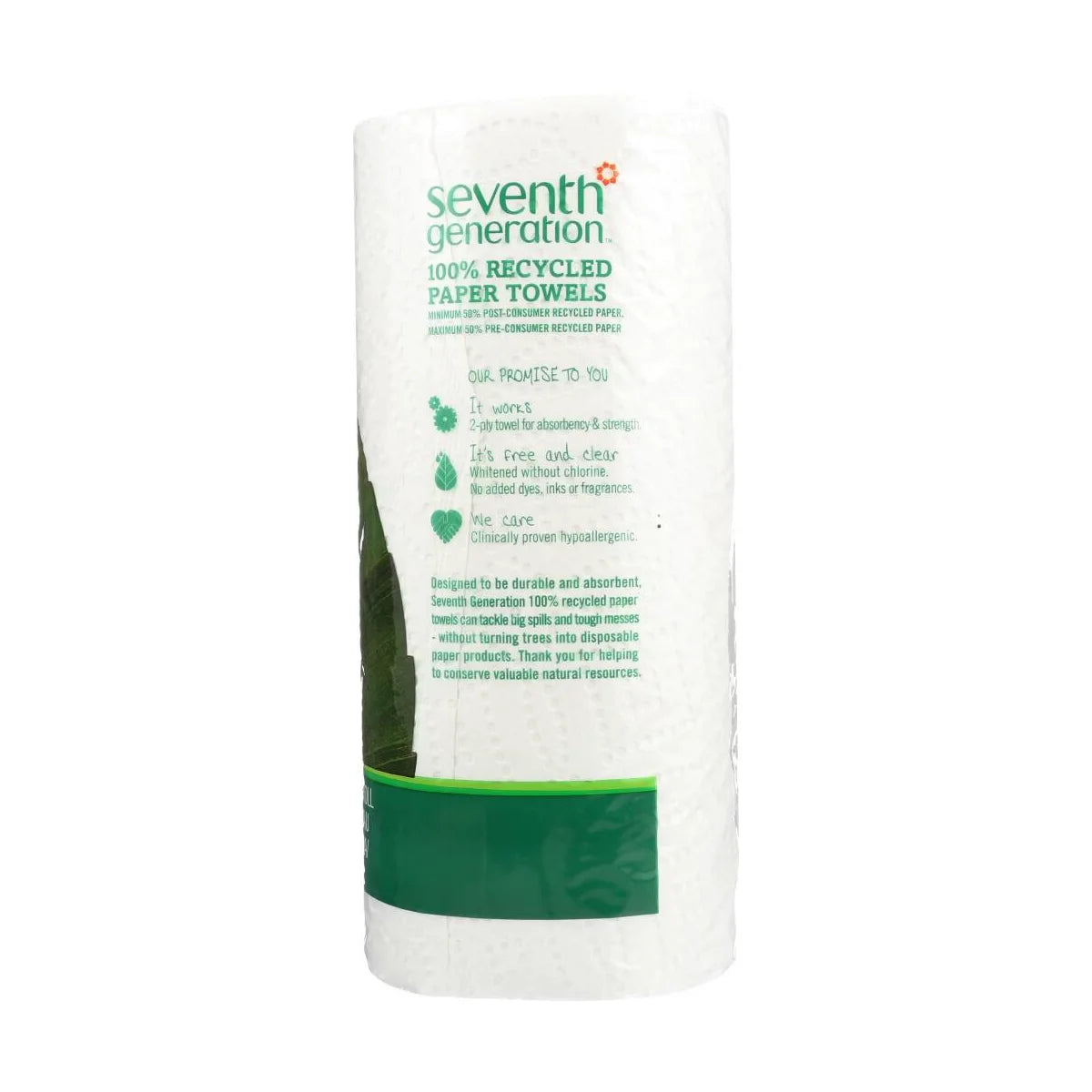 Seventh Generation 100% Recycled Paper Towels - Case of 12/2 ct