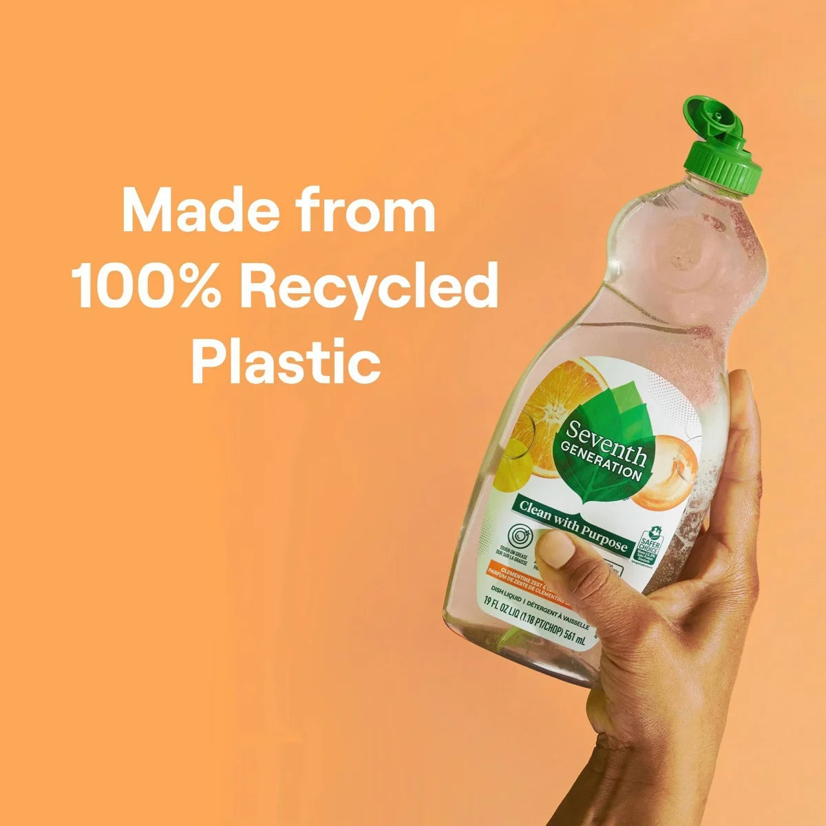 Seventh Generation Lemongrass & Clementine Dish Liquid Soap