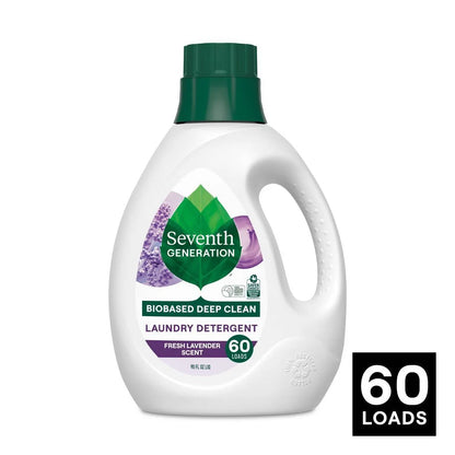 Seventh Generation Liquid Laundry Detergent Soap - Fresh Lavender Scent