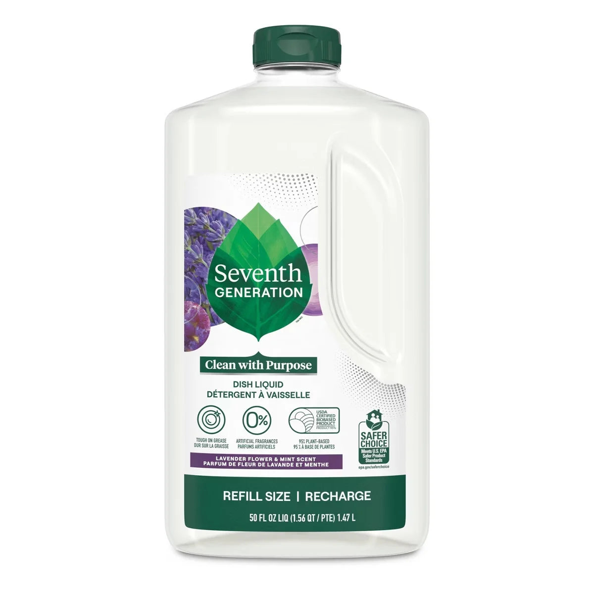Seventh Generation Lavender & Mint Dish Liquid Soap