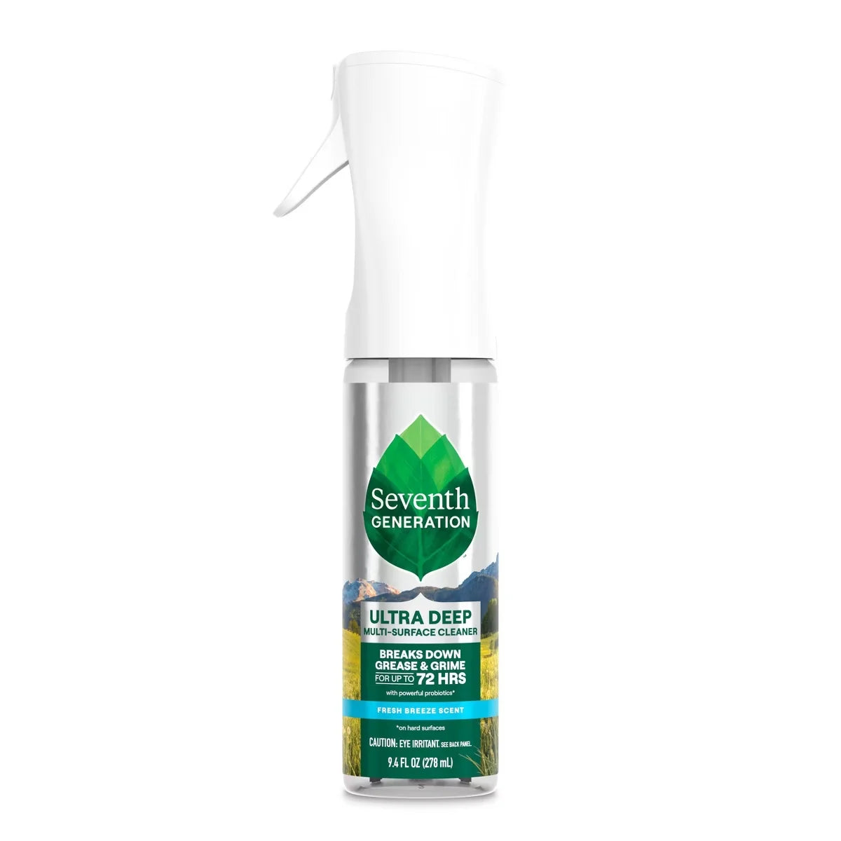 Seventh Generation Fresh Ultra Deep Multi Surface All Purpose Cleaners - 9.4 fl oz: Liquid, Spray Bottle, Mirrors, Granite