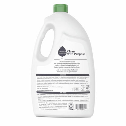 Seventh Generation Ultra Power Plus Dishwasher Detergent Gel - 4lb: Dye-Free, Phosphate-Free, Citrus Scent