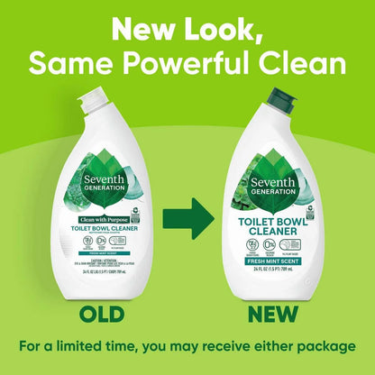 Seventh Generation Mint Toilet Bowl Cleaner - 24 fl oz