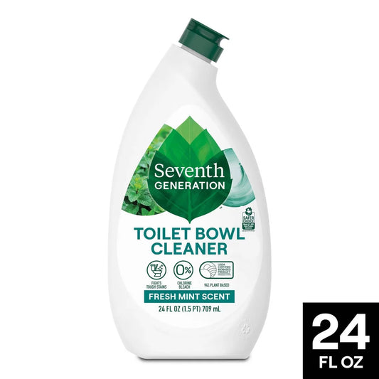 Seventh Generation Mint Toilet Bowl Cleaner - 24 fl oz