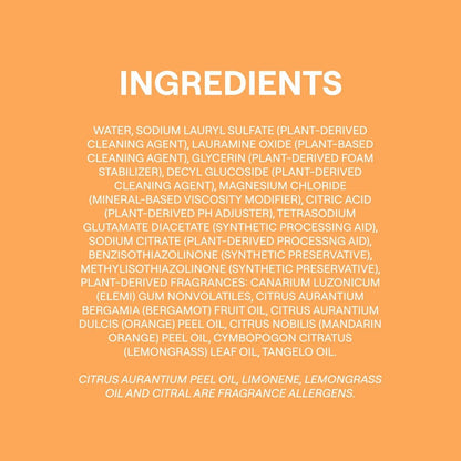 Seventh Generation Lemongrass & Clementine Dish Liquid Soap