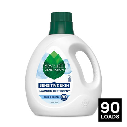 Seventh Generation Liquid Laundry Detergent - Free & Clear