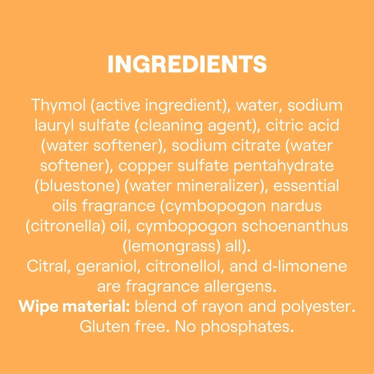 Seventh Generation Lemongrass Citrus Disinfecting Wipes - 70ct